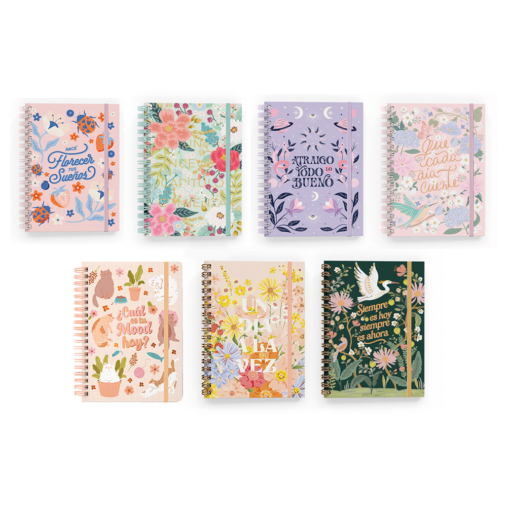 Cuadernos Anillados A5 - TAPA DURA