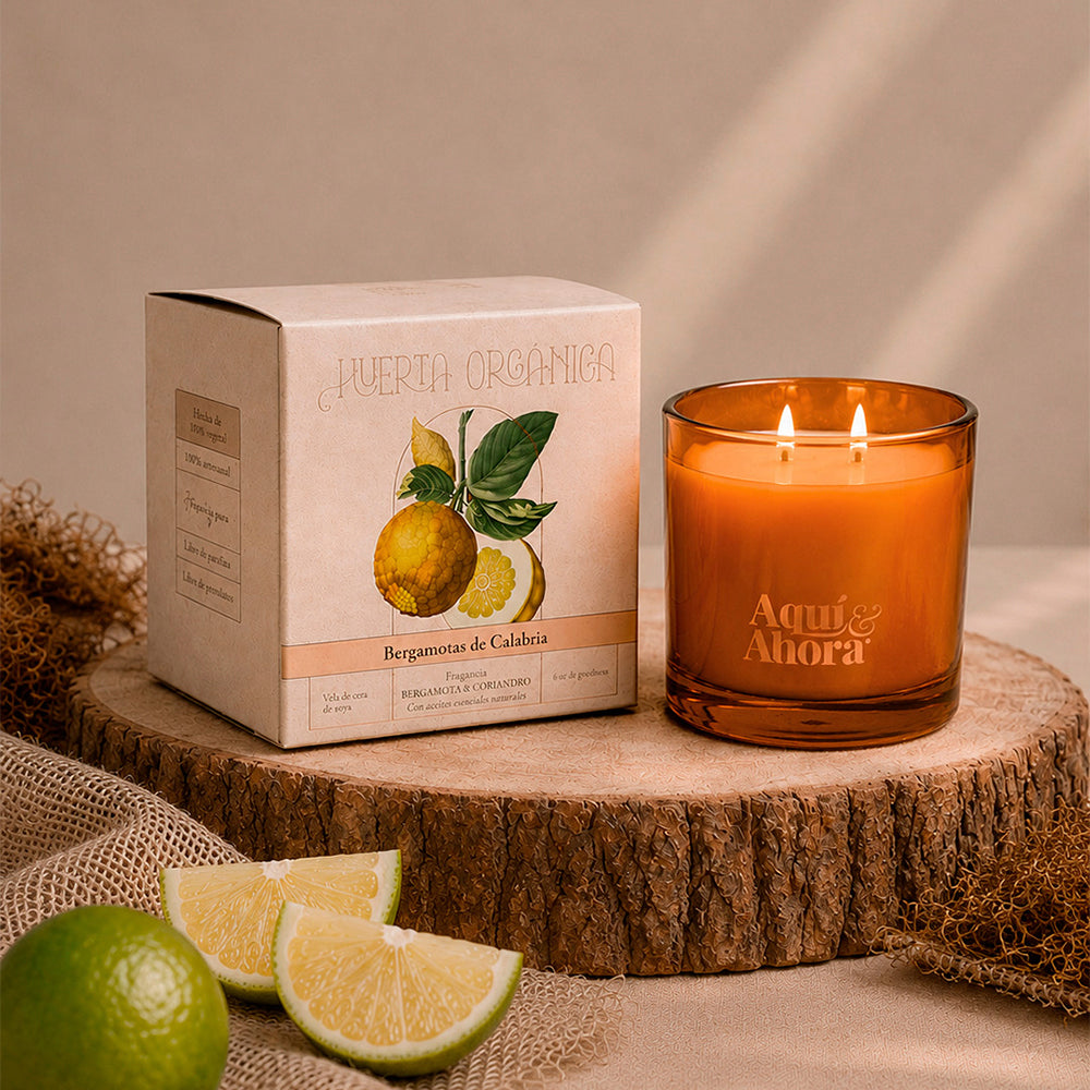 Velas de Soja Premium XL - Huerta Organica