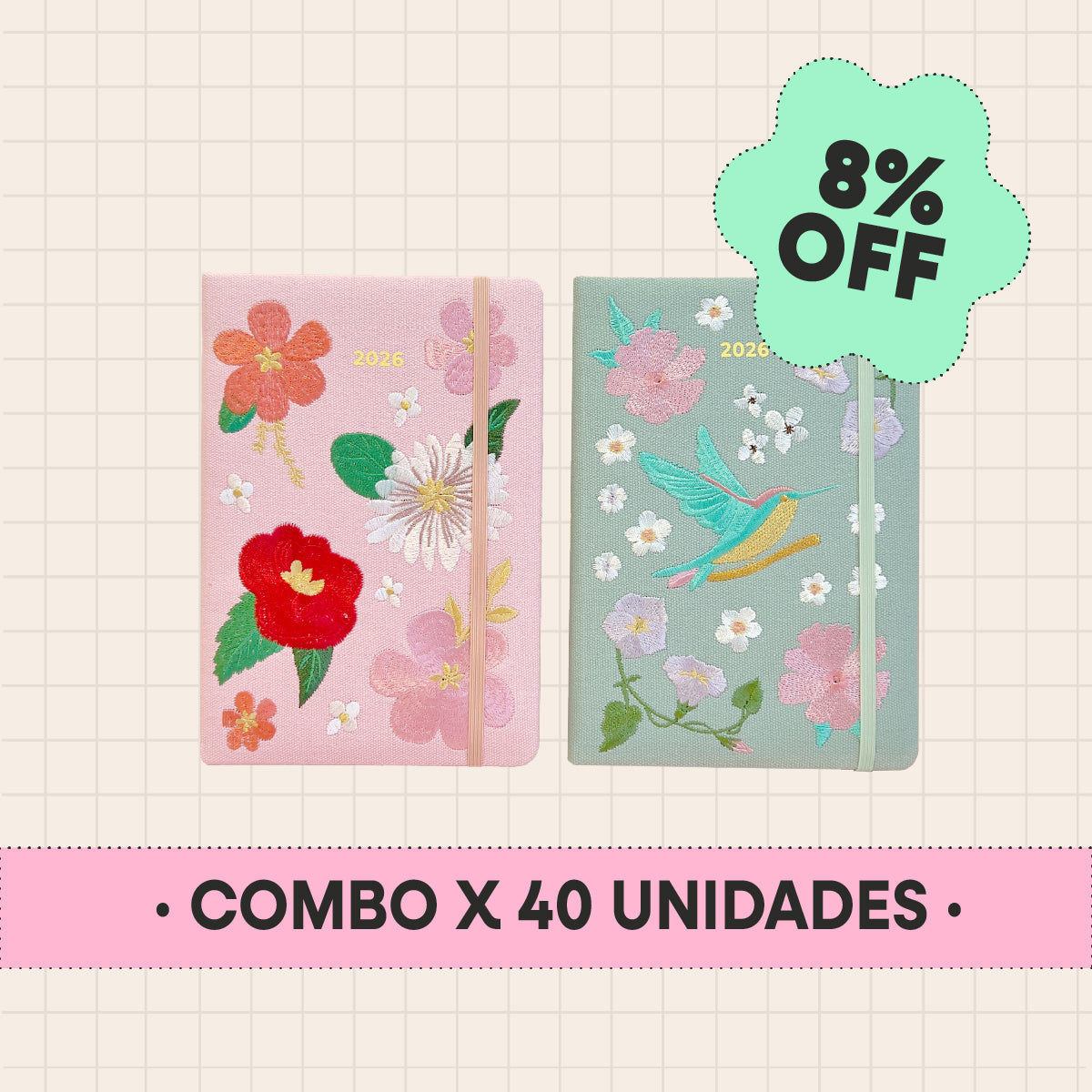 2026 - Agenda BORDADA A5