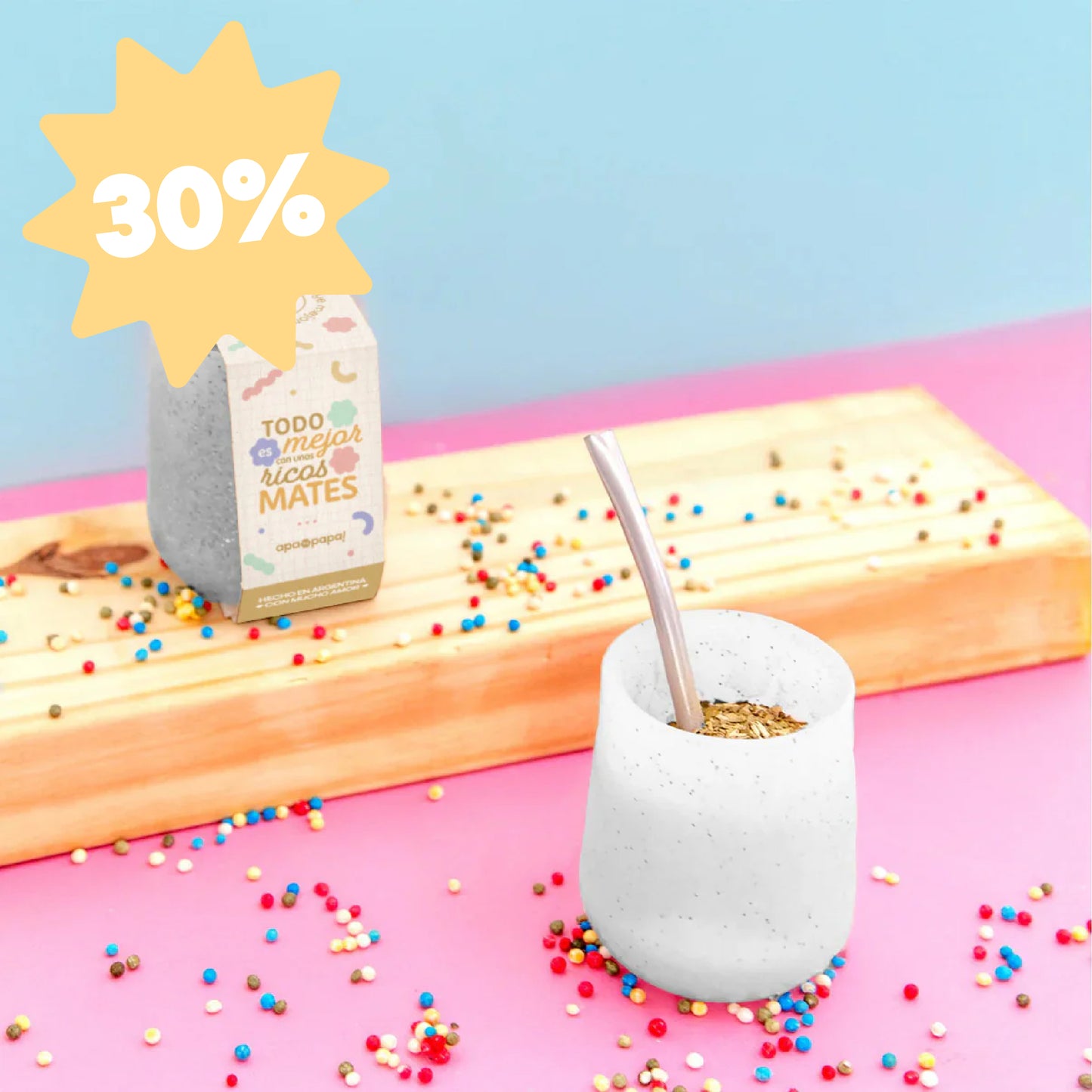 Simplemente Mate GLITTER