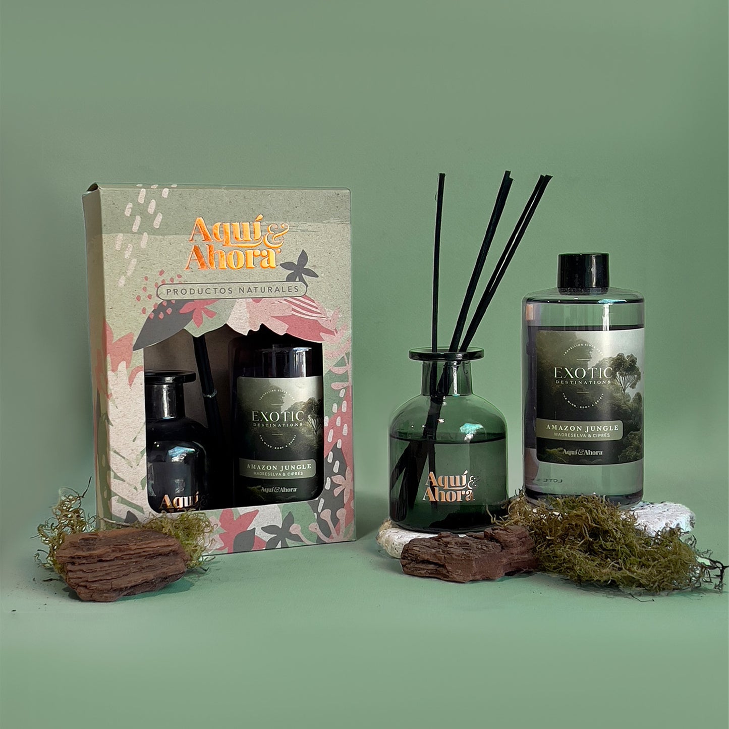 Set Difusor Premium + Estuche Exhibidor - EXOTIC