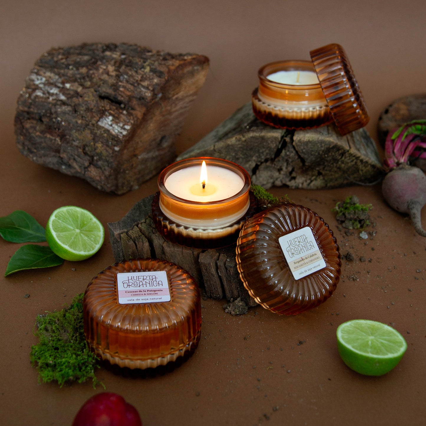 Velas de Soja - Antique Huerta Organica