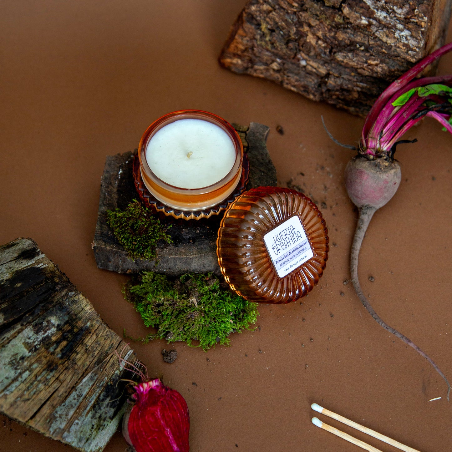 Velas de Soja - Antique Huerta Organica