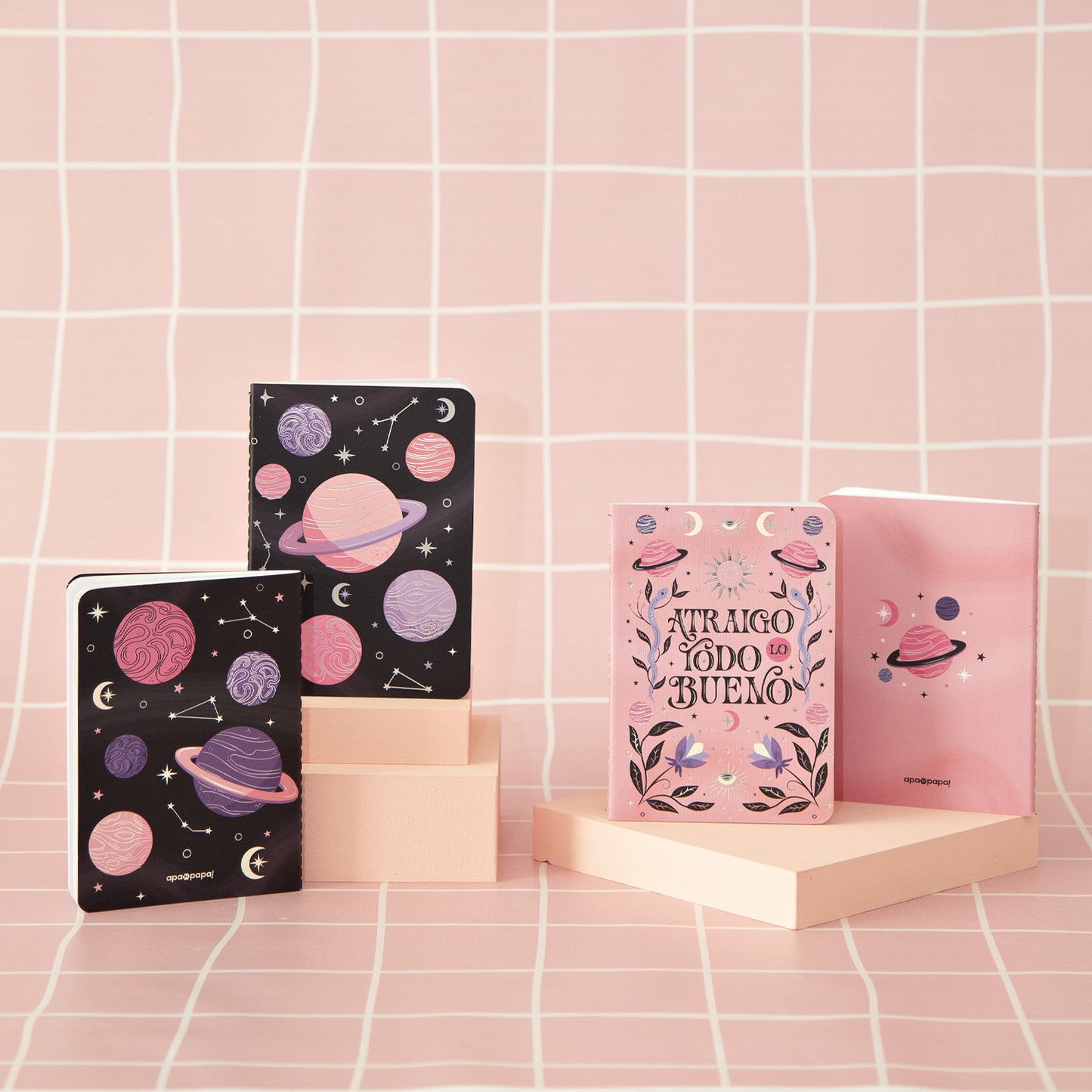Libretas Cosidas Pocket A6 - PACK X 2