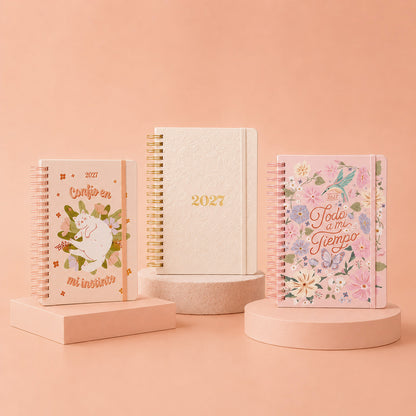 2027 - Agenda PREMIUM A5 - SEMANAL