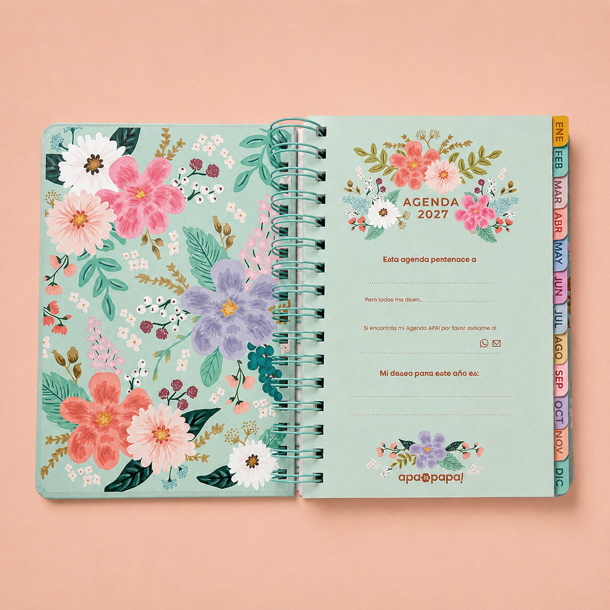 2027 - Agenda PREMIUM A5 - SEMANAL