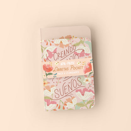Libretas Pocket - PACK X 2