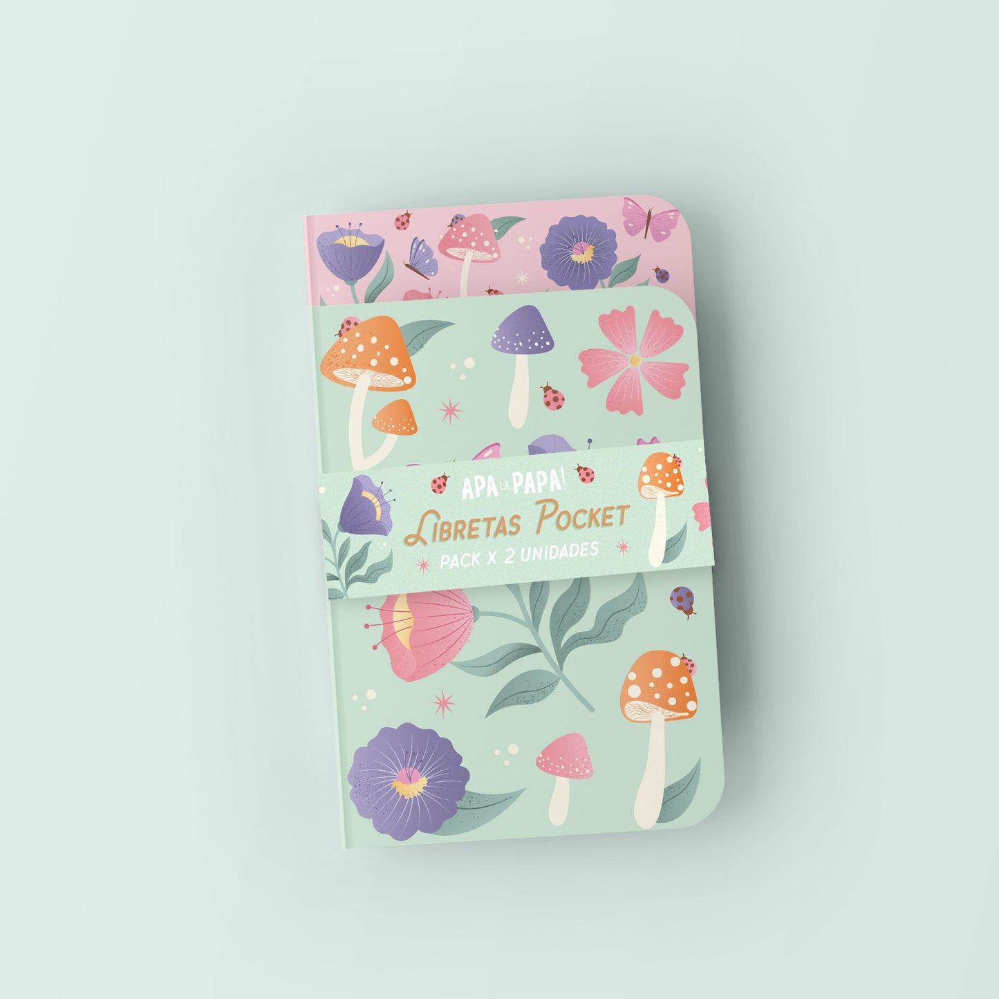 Libretas Pocket - PACK X 2