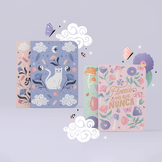 Libretas Pocket - PACK X 2
