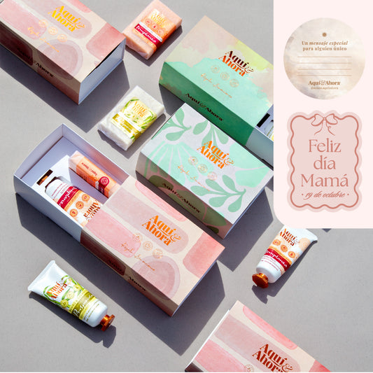 Sets de Regalo - Crema de Manos + Jabón en Barra - DIA MADRE