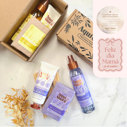 Sets de Regalo - Body Splash + Crema + Jabon en Barra - DIA MADRE