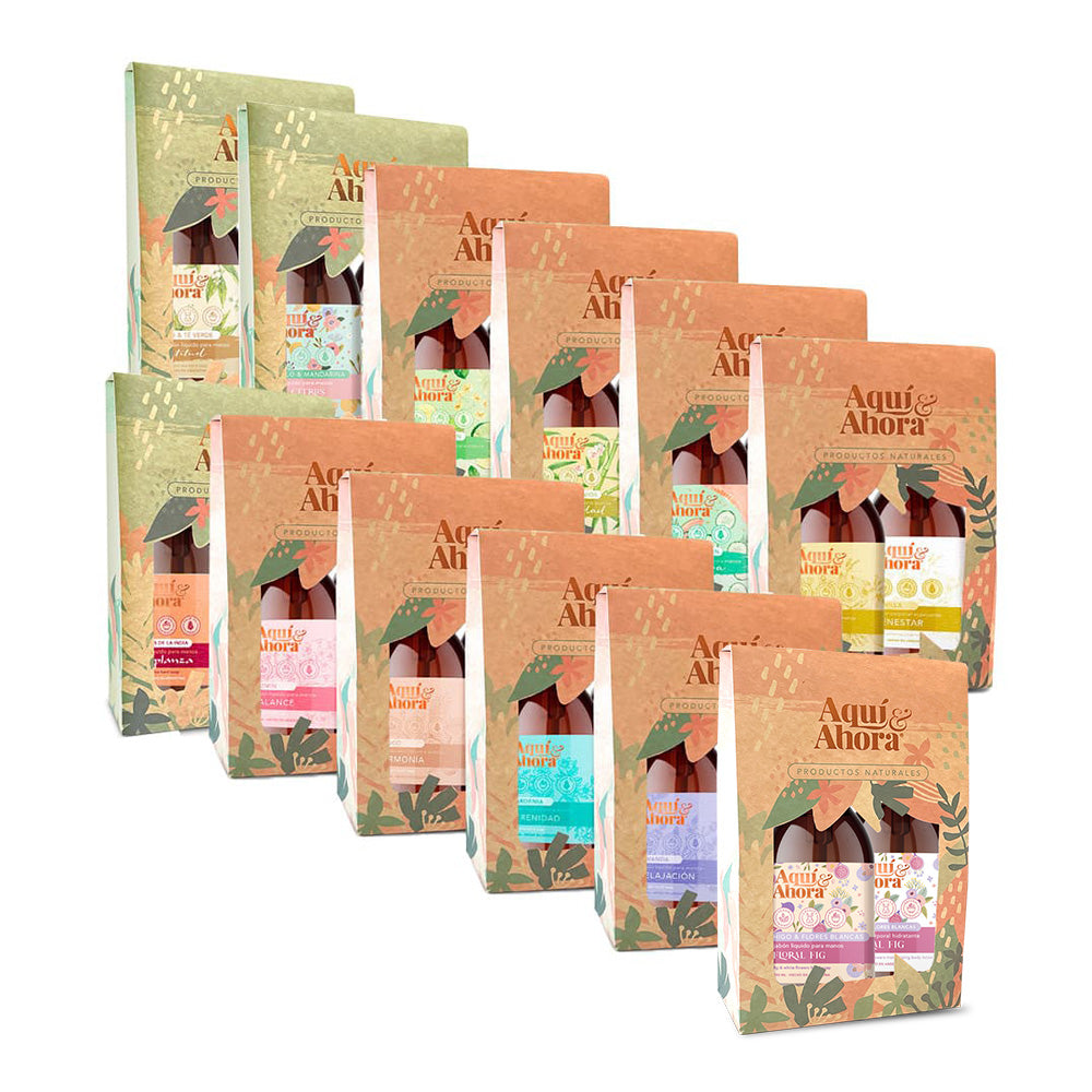 Set Jabon Liquido + Locion Corporal + Estuche Exhibidor