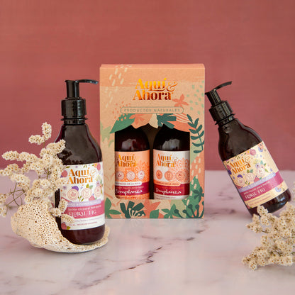 Set Jabon Liquido + Locion Corporal + Estuche Exhibidor
