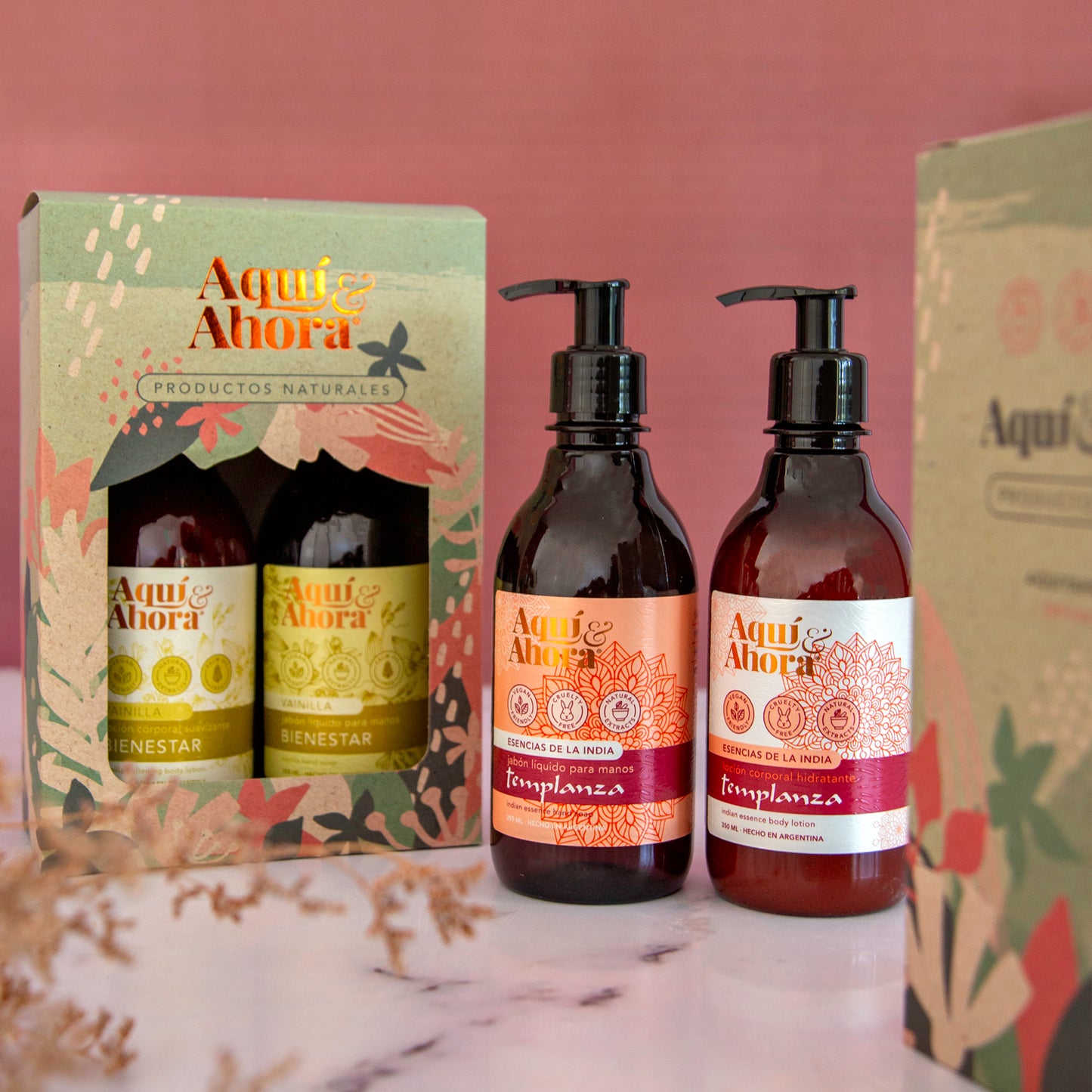 Set Jabon Liquido + Locion Corporal + Estuche Exhibidor