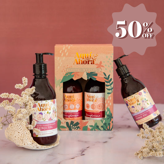 Set Jabon Liquido + Locion Corporal + Estuche Exhibidor