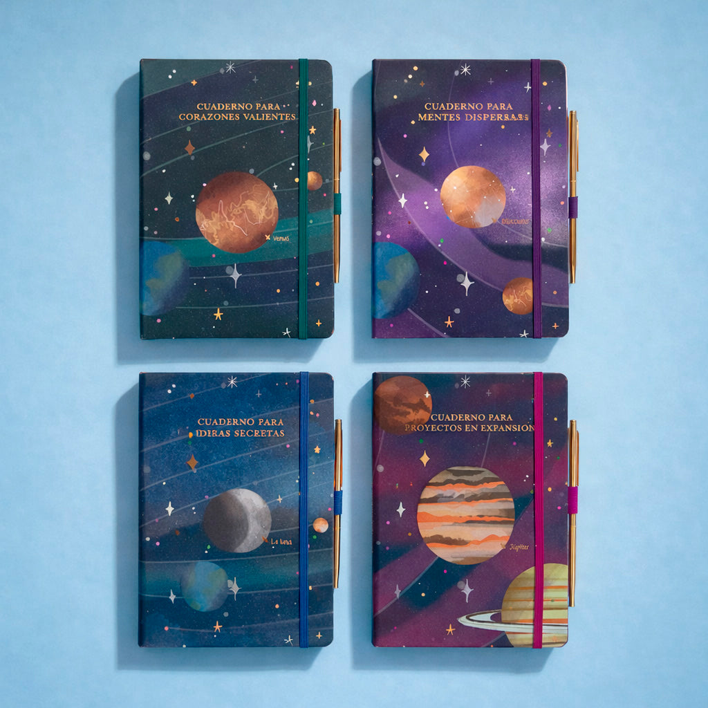 Cuadernos Lomo A5 con Birome - CEREMONIA DE MAGAS
