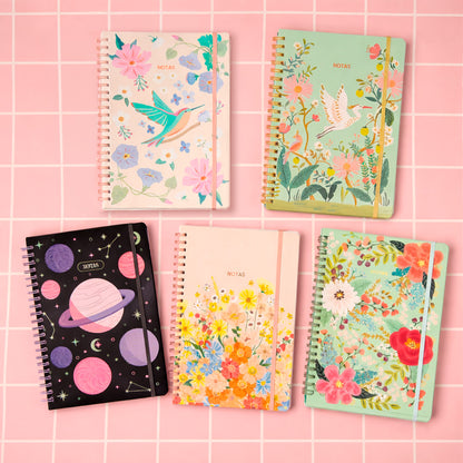 Cuadernos Anillados A4 Grandes - TAPA DURA