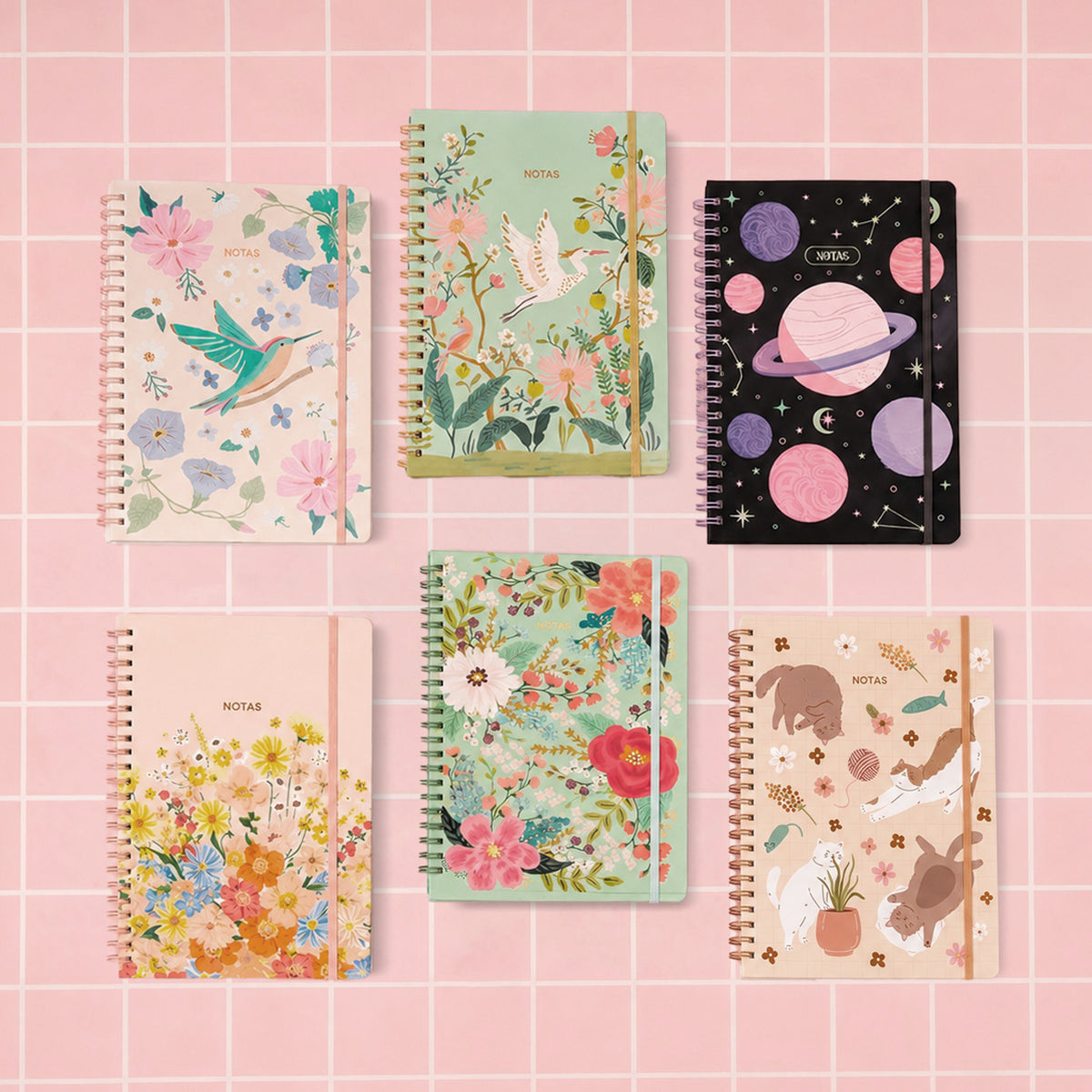 Cuadernos Anillados A4 Grandes - TAPA DURA
