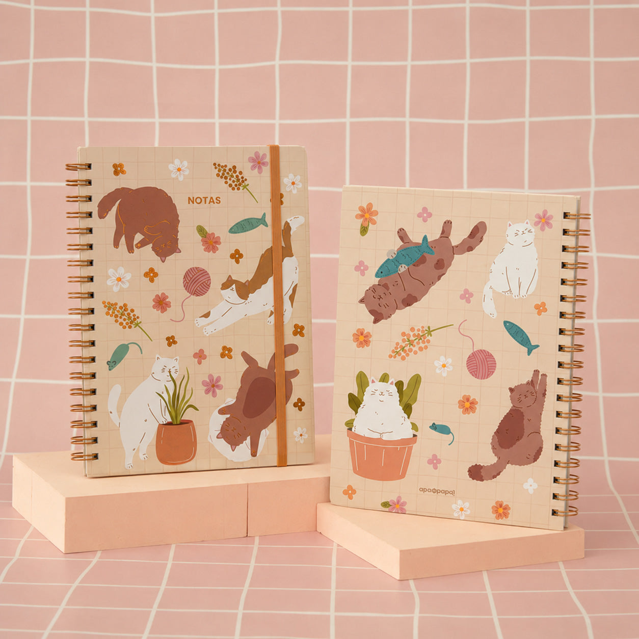 Cuadernos Anillados A4 Grandes - TAPA DURA