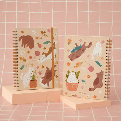 Cuadernos Anillados A4 Grandes - TAPA DURA