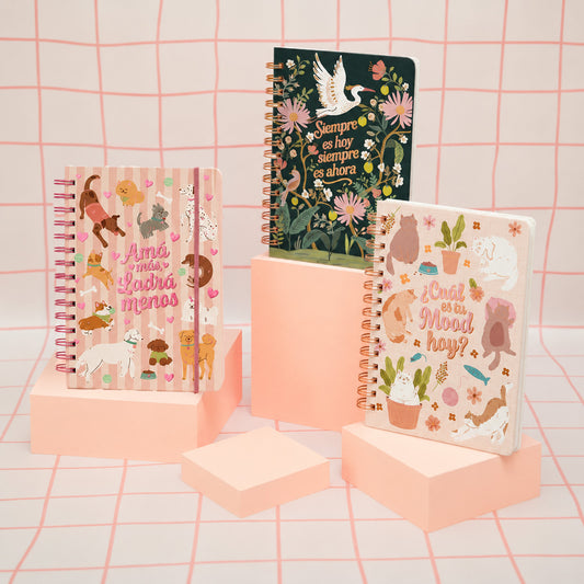 Cuadernos Anillados A5 - TAPA DURA