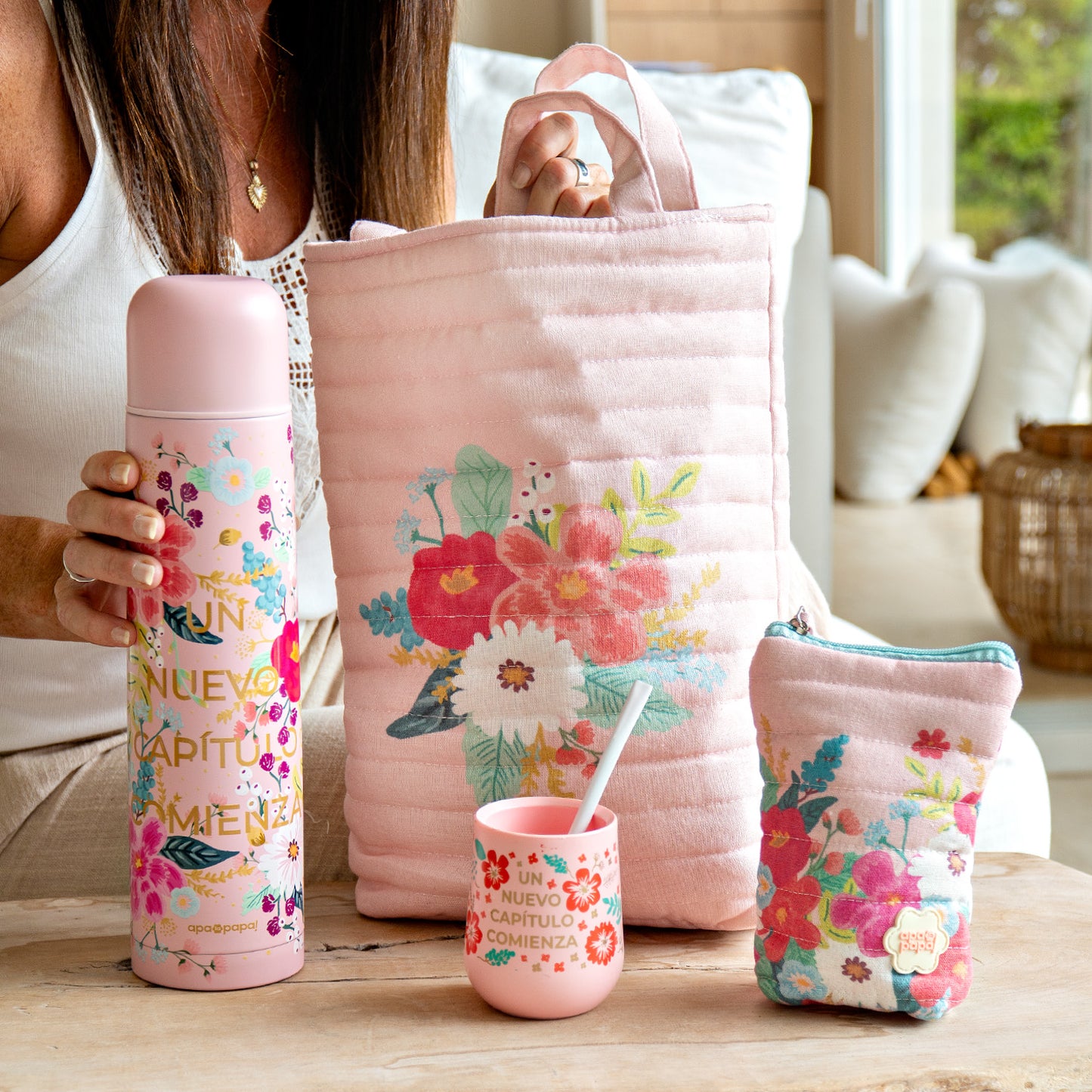 Set Matero Completo con Simplemente Mate Impreso