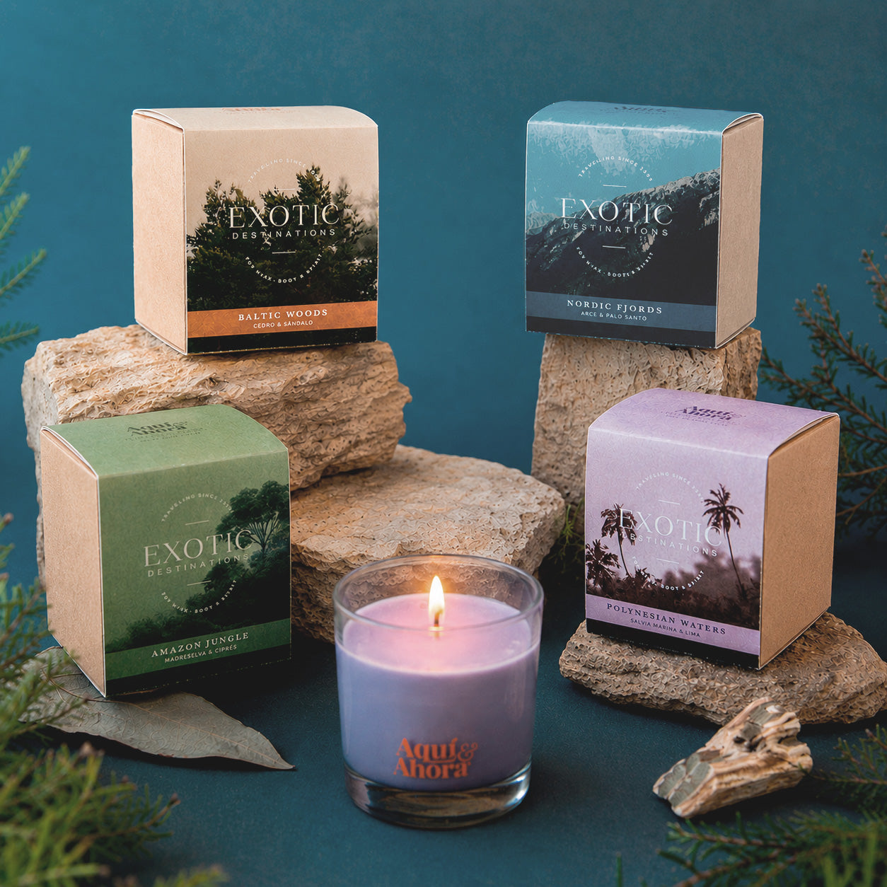 Velas de Soja - Exotic Destinations - SALE