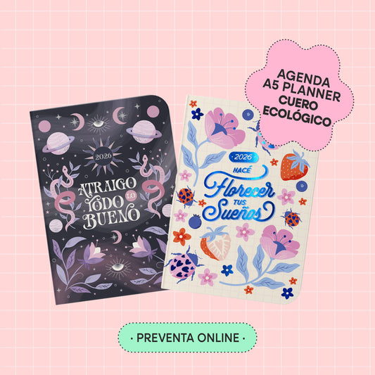 2026 - Agenda CUERO A5