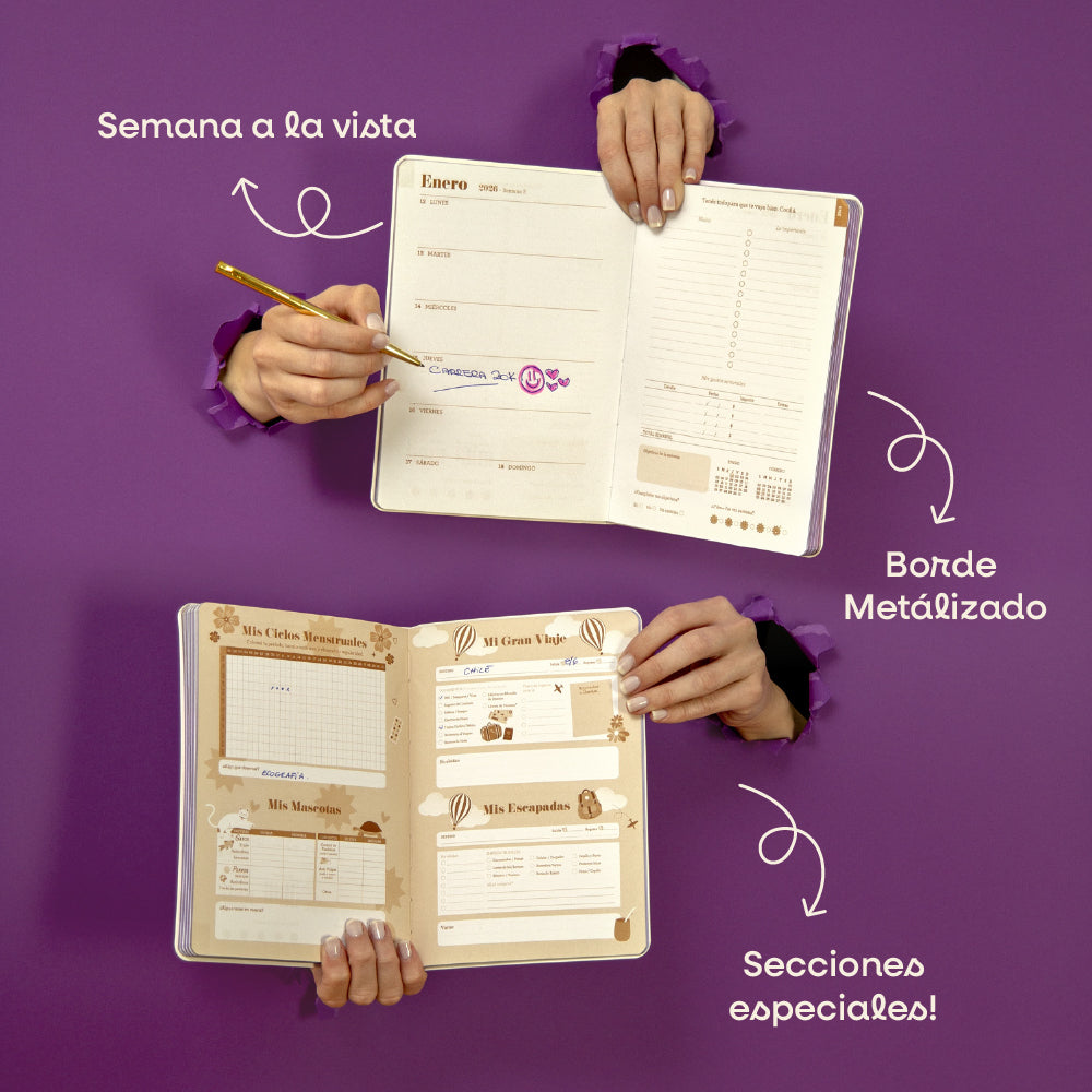 2026 - Agenda CUERO A5