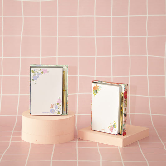 Set Taco y Birome con Caja