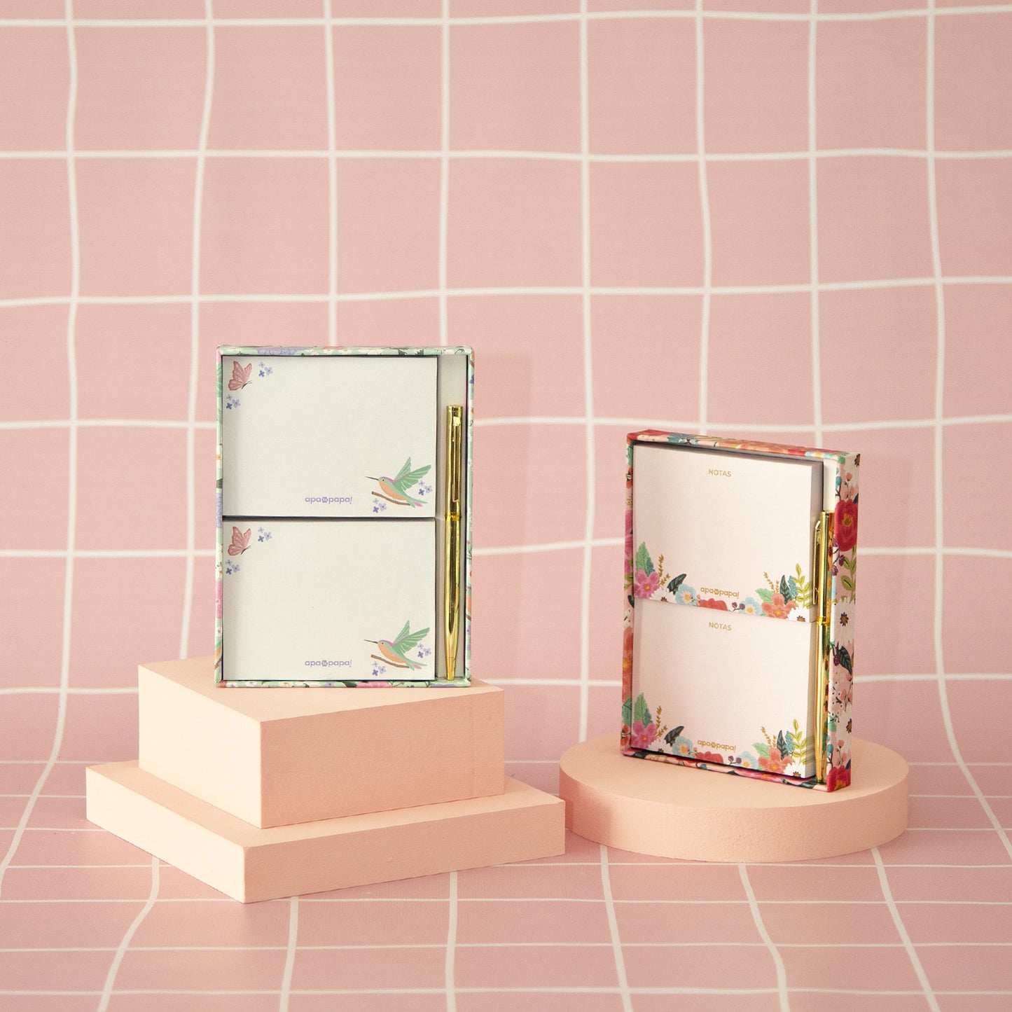 Set Taco y Birome con Caja