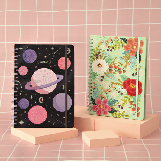 Cuadernos Anillados A4 Grandes - TAPA DURA
