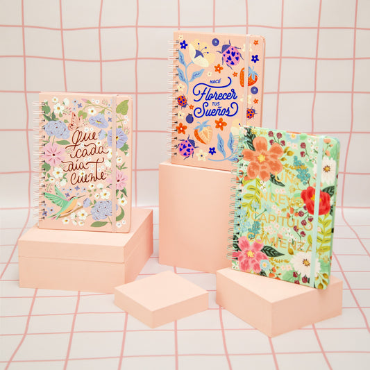 Cuadernos Anillados A5 - TAPA DURA