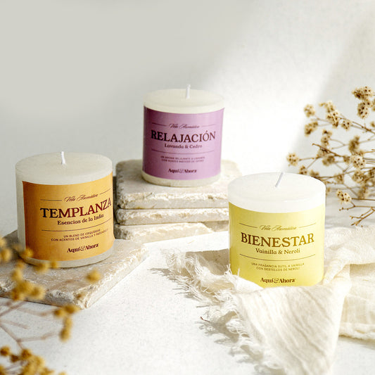 Velas Aromáticas 6 X 6