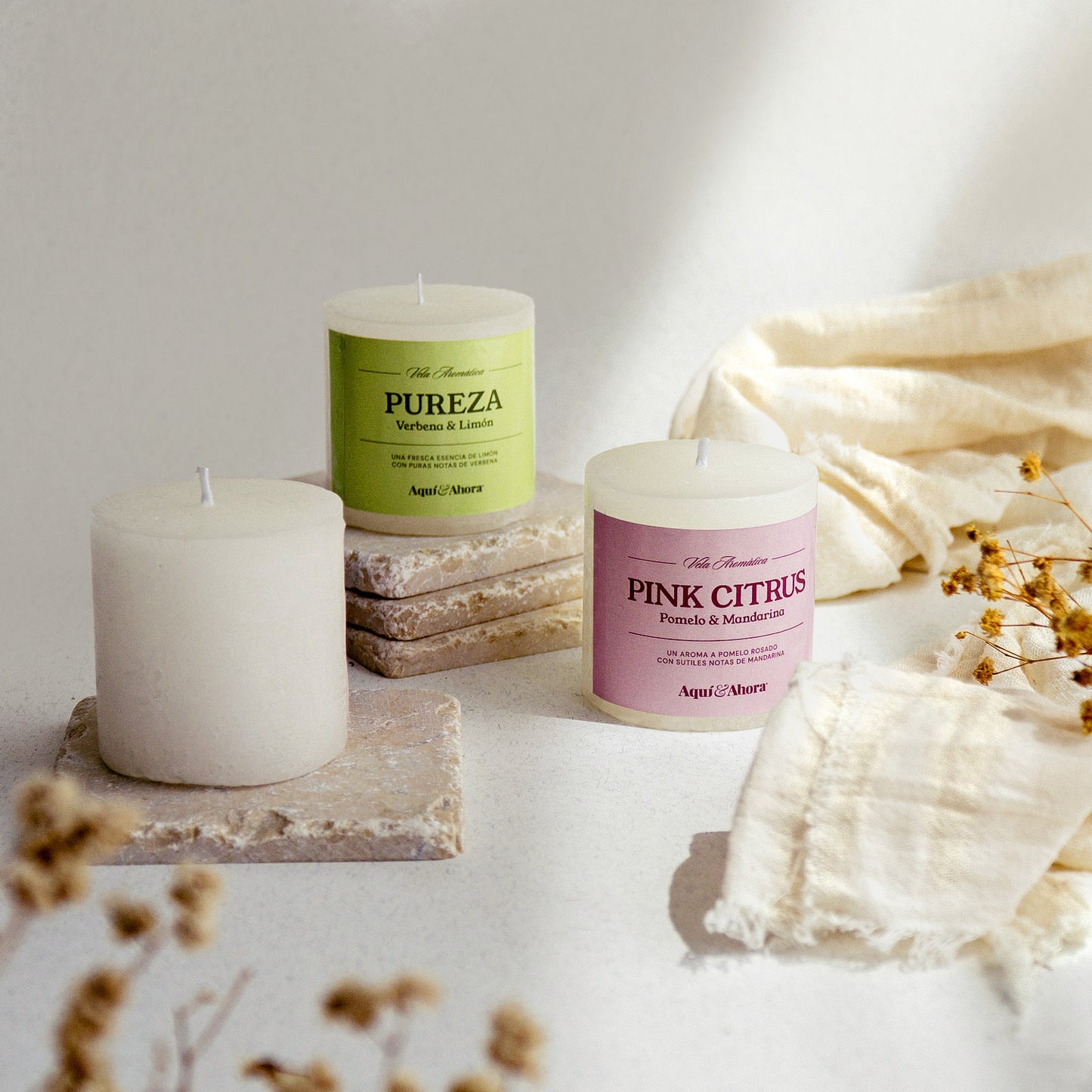 Velas Aromáticas 6 X 6