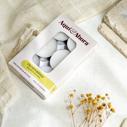 Velas Aromáticas de Noche - PACK X 6