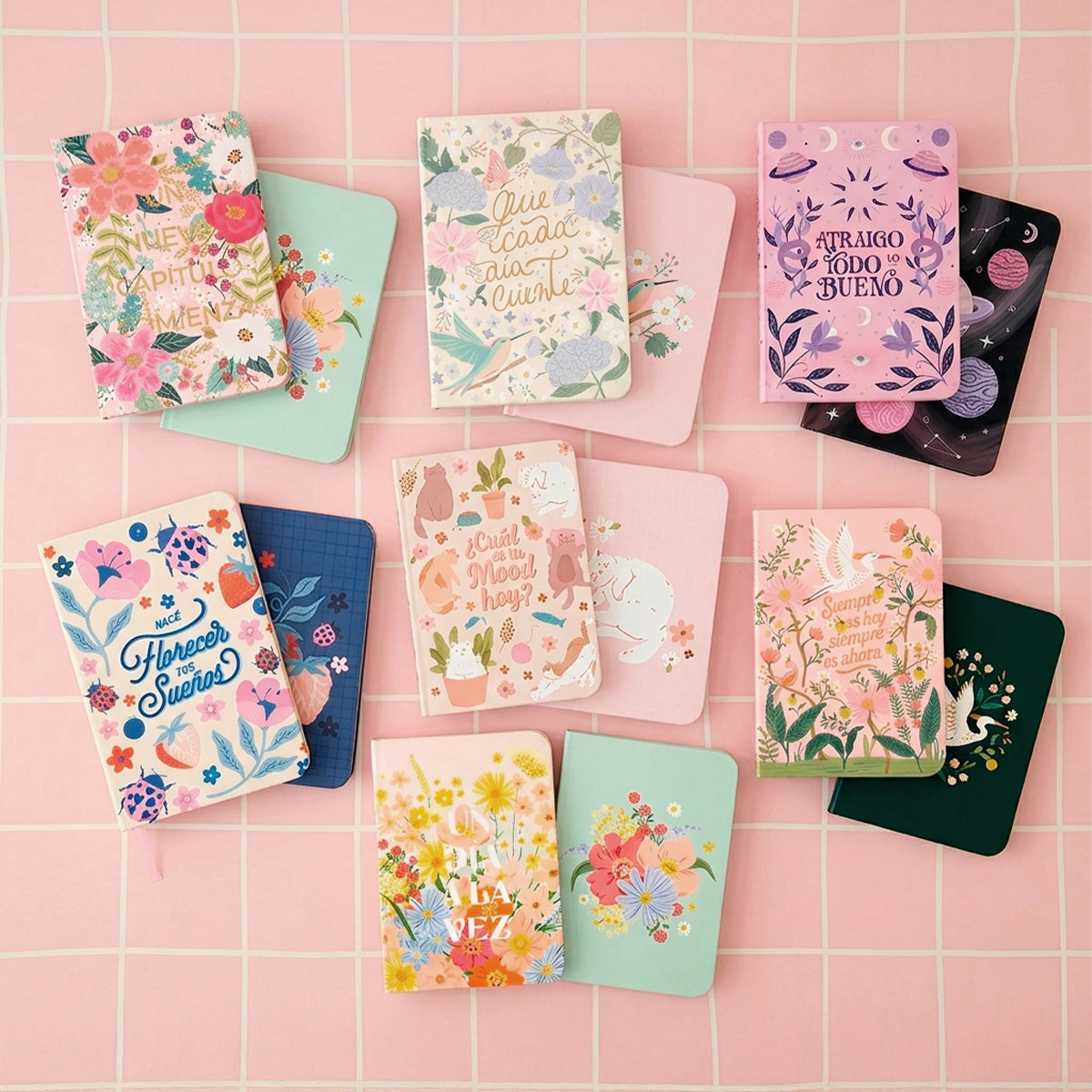 Libretas Cosidas Pocket A6 - PACK X 2