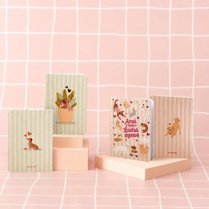 Libretas Cosidas Pocket A6 - PACK X 2