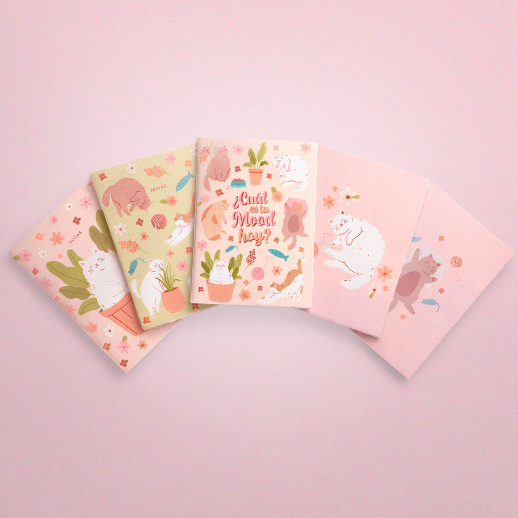Libretas Cosidas Pocket A6 - BOX X 5