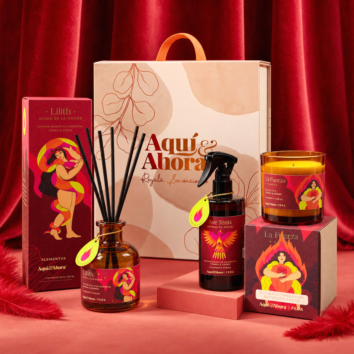 Set CEREMONIA DE MAGAS Valija - Vela + Difusor + Aromatizante