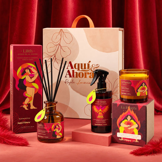 Set CEREMONIA DE MAGAS Valija - Vela + Difusor + Aromatizante