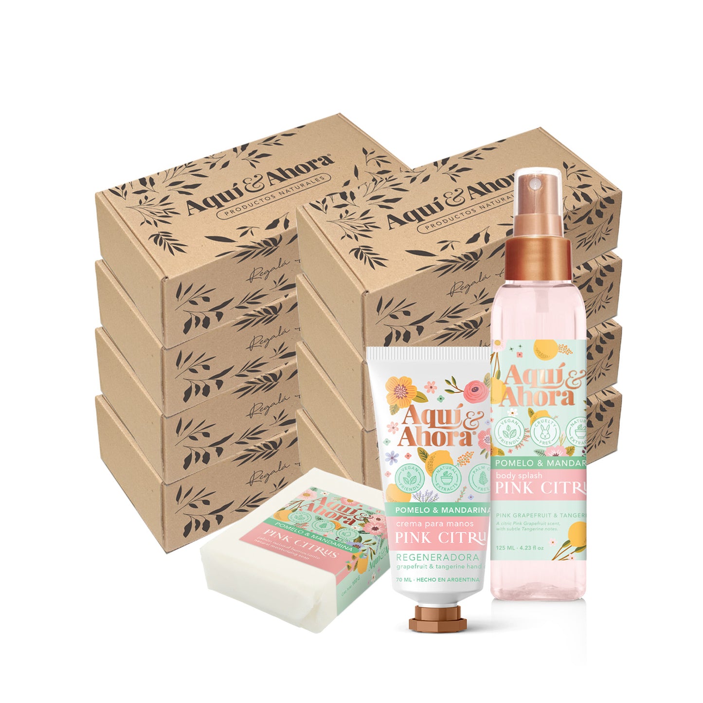 Sets de Regalo - Body Splash + Crema + Jabon en Barra