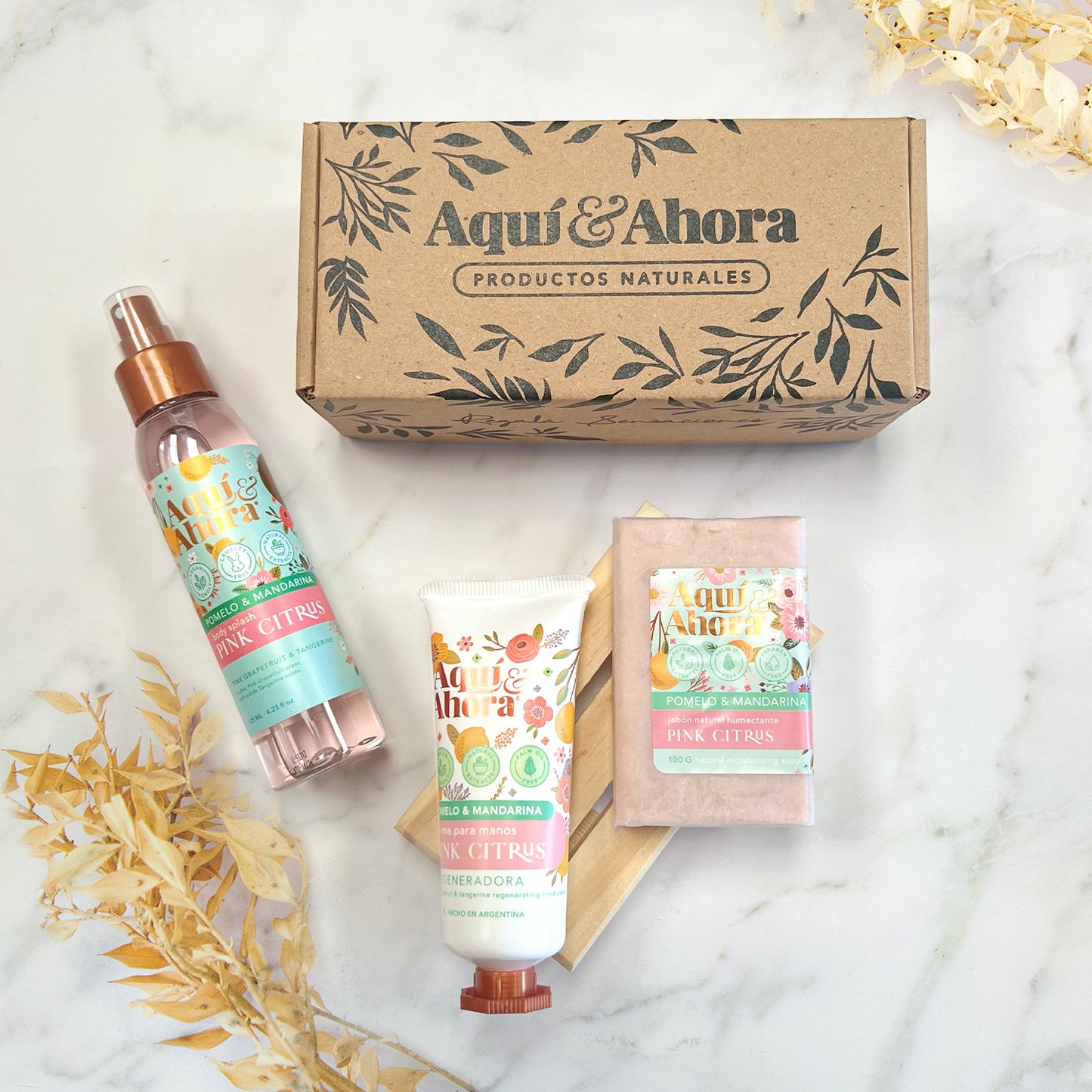 Sets de Regalo - Body Splash + Crema + Jabon en Barra
