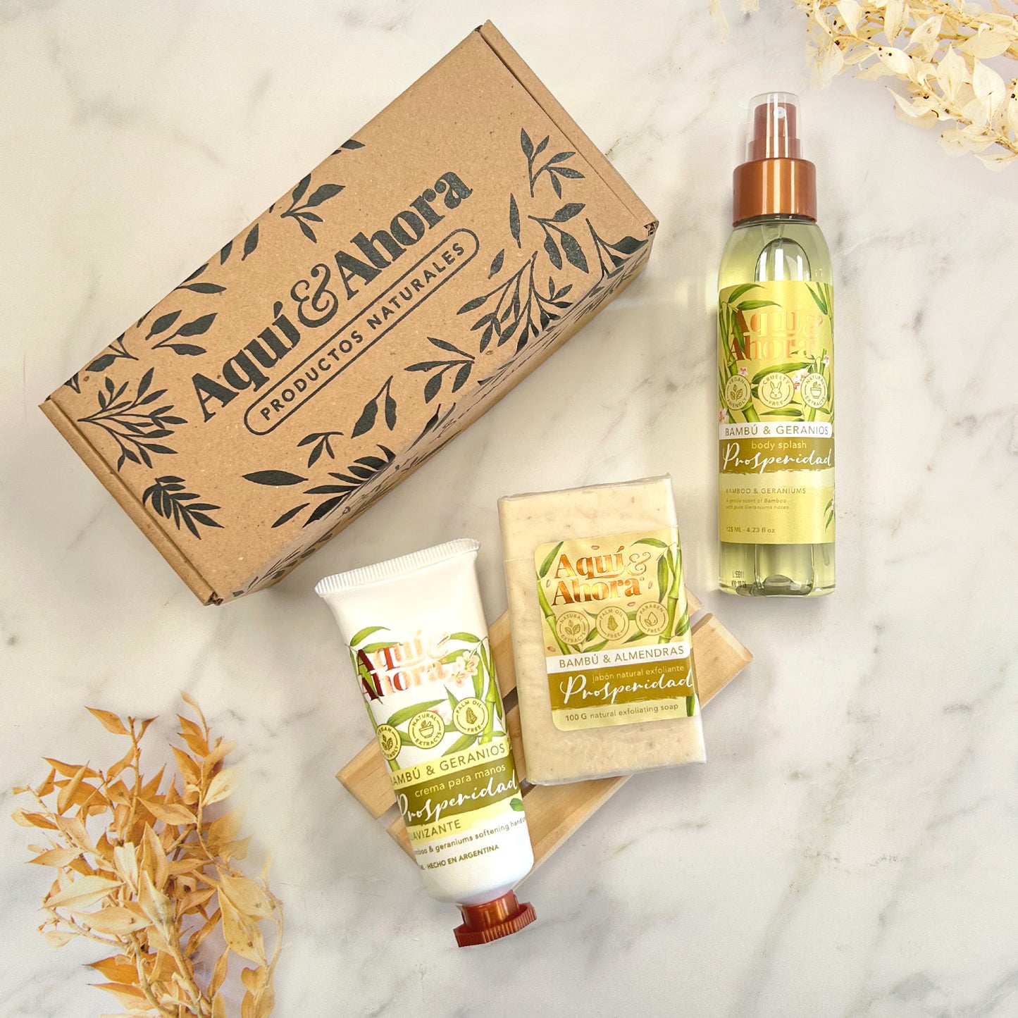 Sets de Regalo - Body Splash + Crema + Jabon en Barra