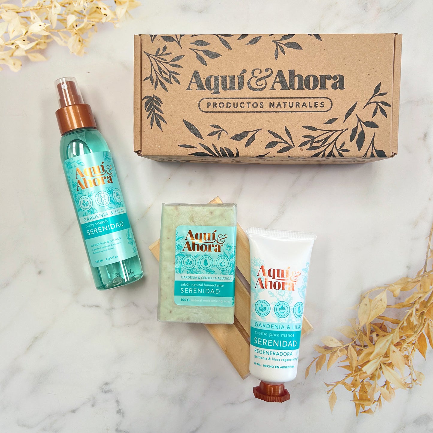 Sets de Regalo - Body Splash + Crema + Jabon en Barra