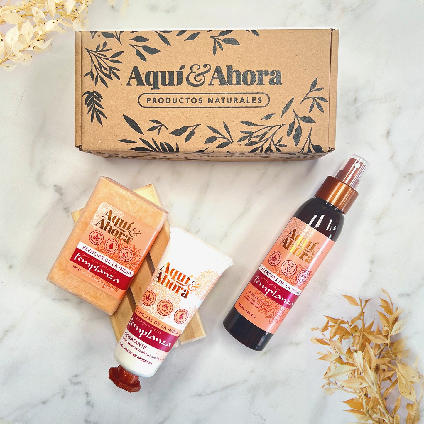 Sets de Regalo - Body Splash + Crema + Jabon en Barra