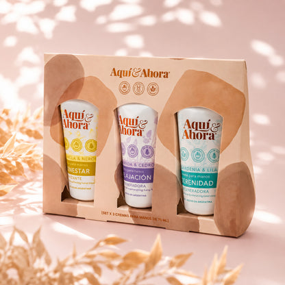 Set Crema de Manos X3