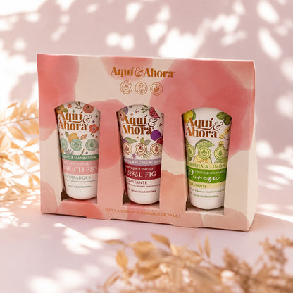 Set Crema de Manos X3