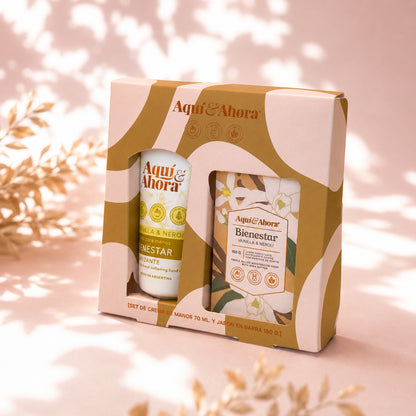 Set Crema de Manos + Jabon en Barra