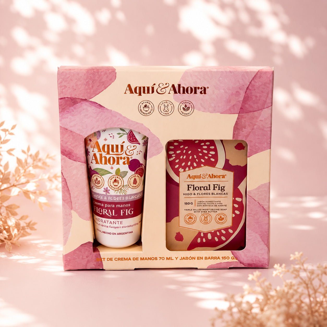 Set Crema de Manos + Jabon en Barra